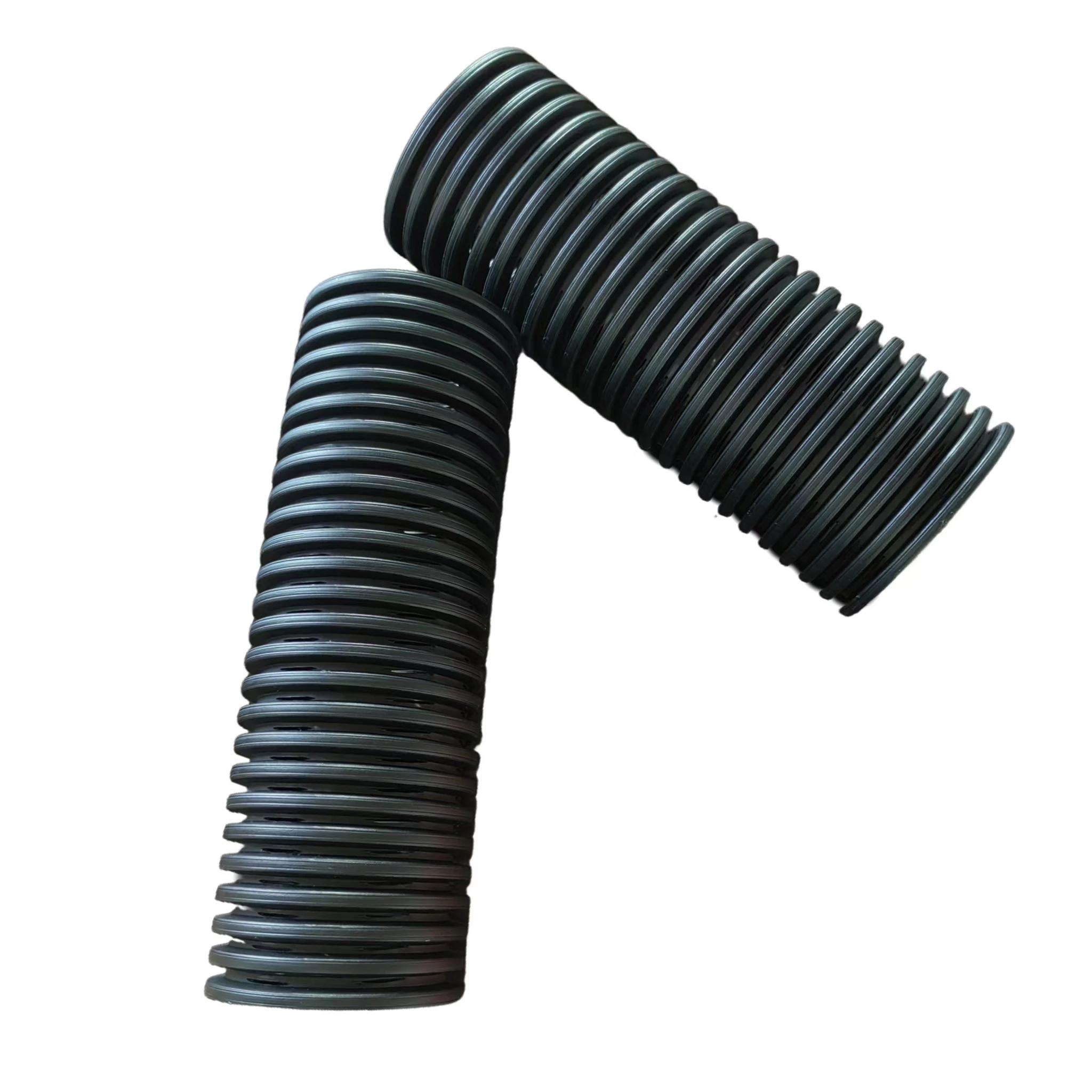 High Quality Plastic Drainage Pipe Tube HDPE Corrugated Pipe with sock For Drainage And Sewage