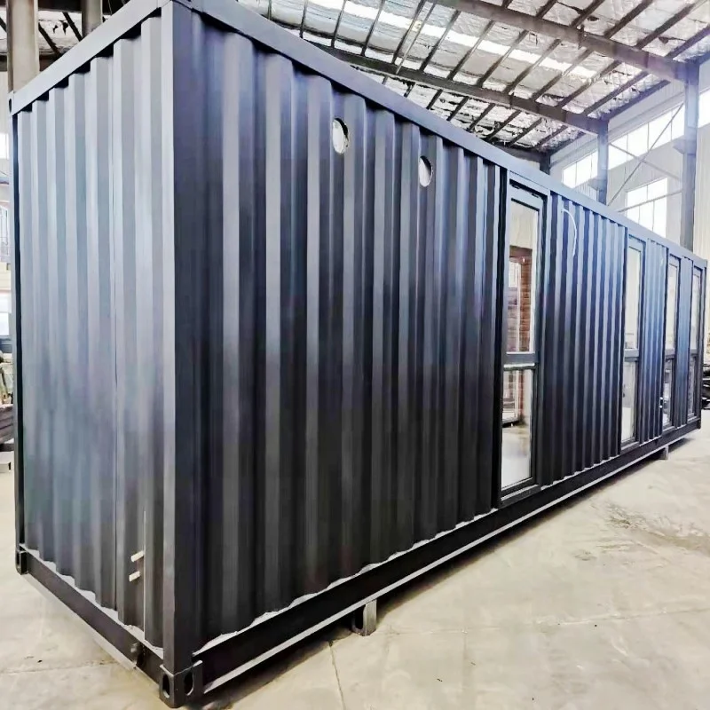 Экспорт Современная сборка с завода роскошный сборный дом американского стандарта доставка жилых и модульных домов 40 футов