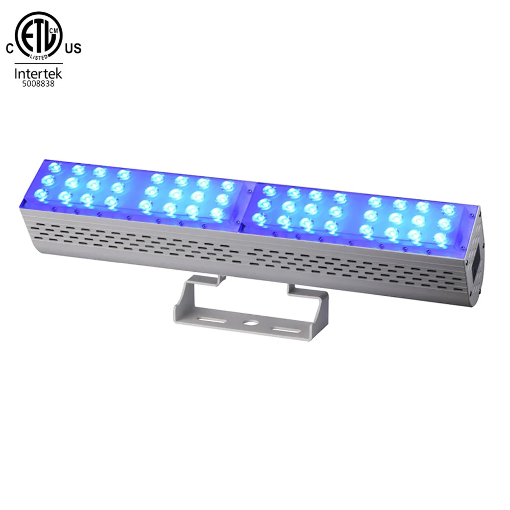 
China 50W 100W 200W 300W DMX Wireless Remote Wifi Control Color Changing Outdoor IP67 Waterproof RGB&RGBW LED Flood light 