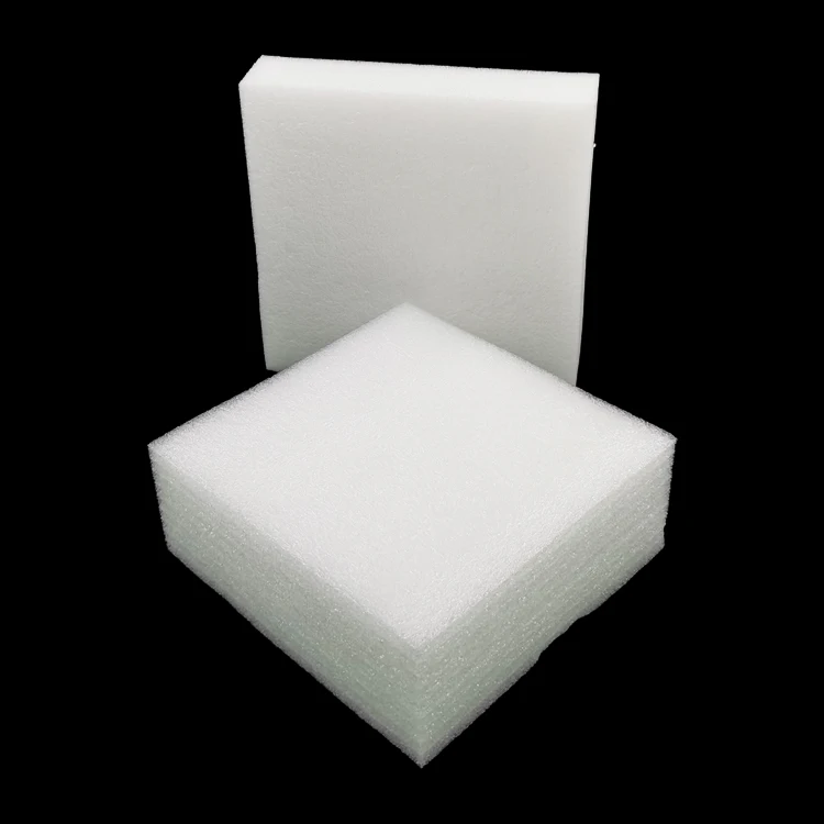 White Package Foam Cardboard Box With Insert EPE Sponge Insert Mug Box Shock Absorption Protection Buffer Material