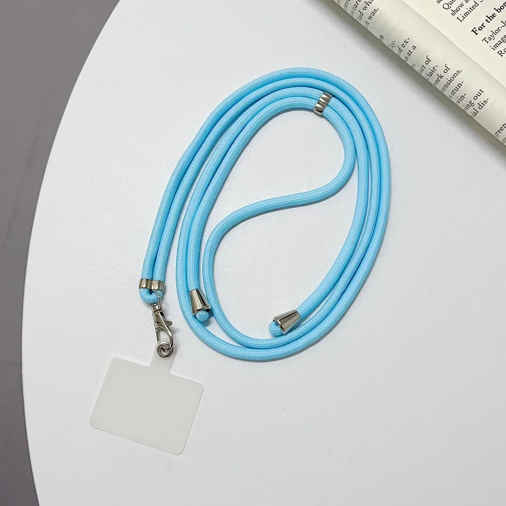 For all phone smartphone universal size adjustable strap tether patch mobile cell phone PVC+nylon lanyard