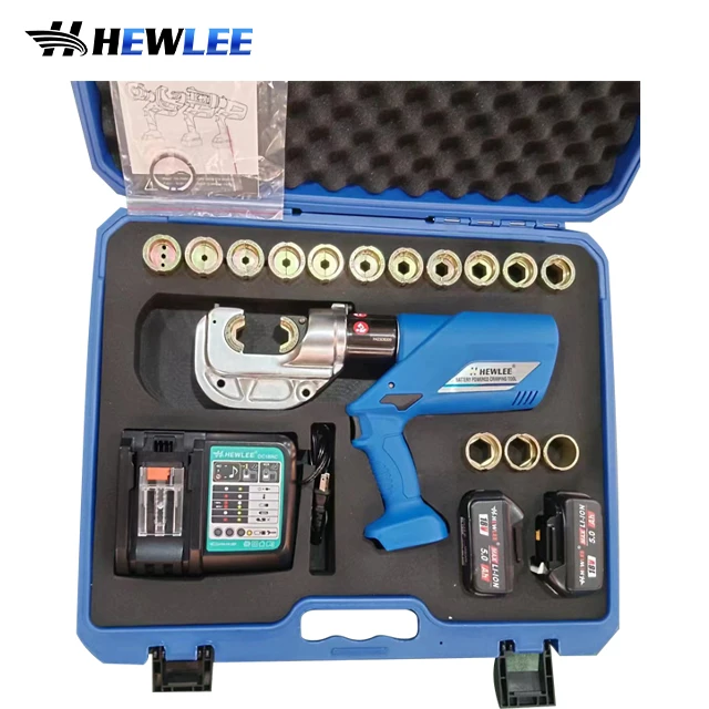 HEWLEE HL-400 Quick Hydraulic Crimping Tool Hexagonal Electric Hydraulic Pliers Copper and Aluminum Wire Terminal Crimping