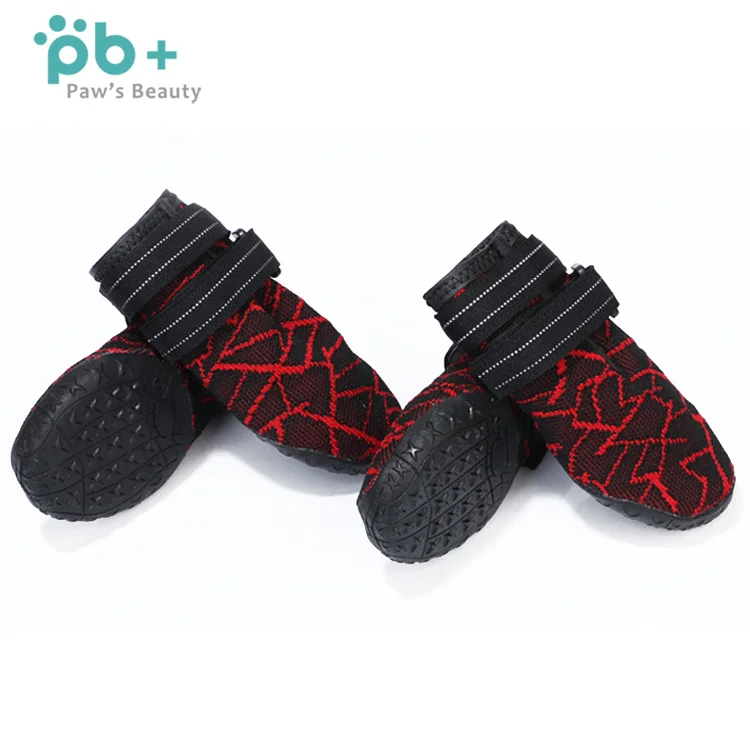 wholesale comfortable waterproof rubber grooming pet dog shoes