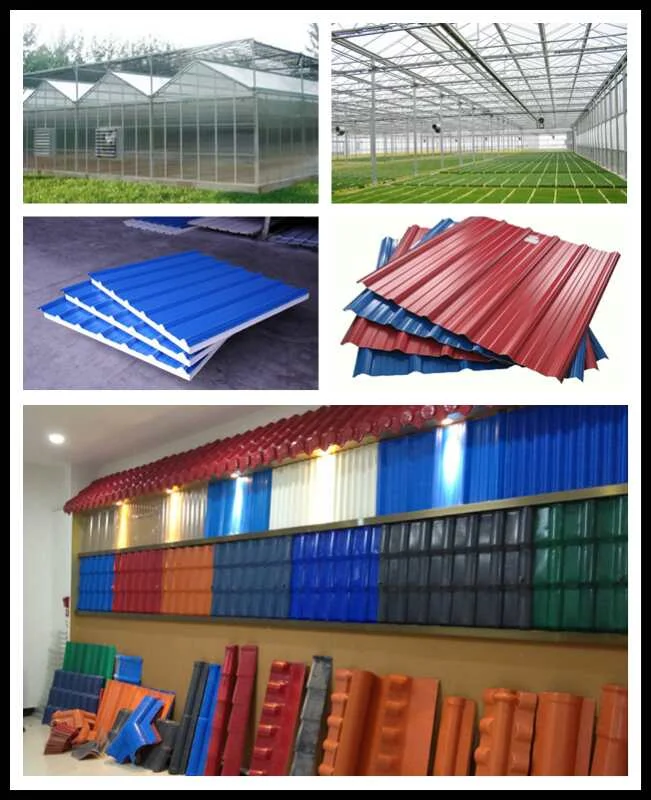 china top factory shingle panel pvc tejas de resina