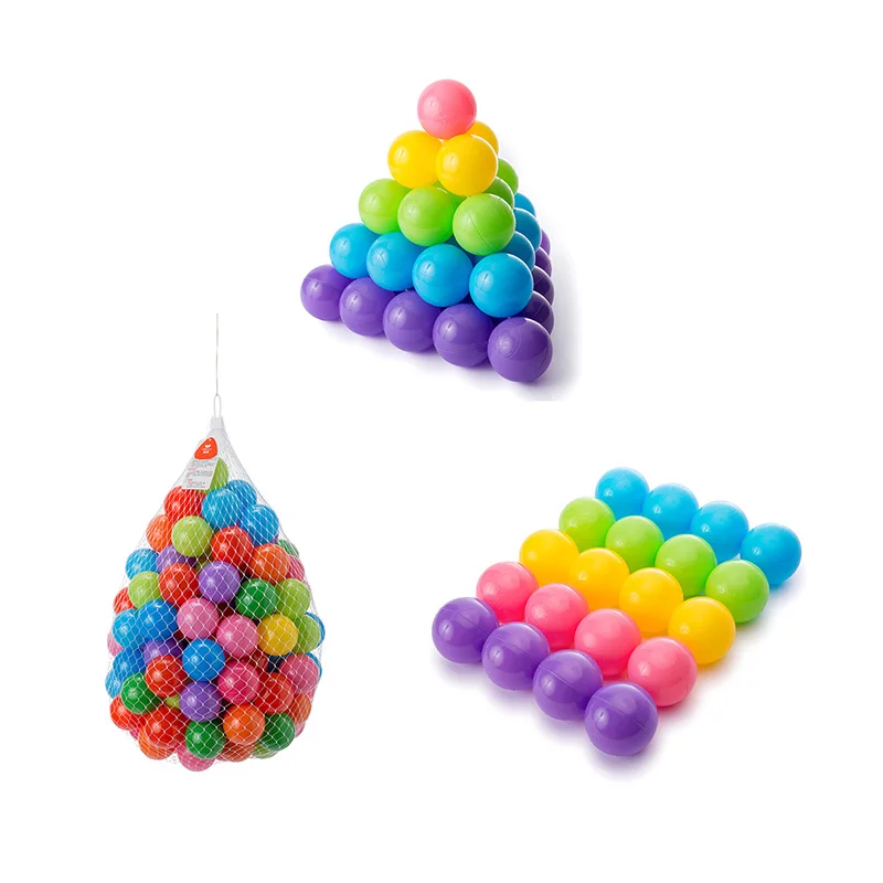 Eco-friendly ball pit balls baby blow uo balls