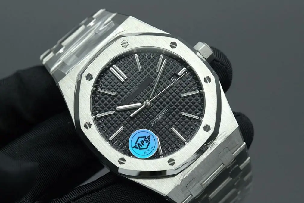 Роскошные супер klone королевская сталь Король 15400 15500 часы ZF APS Заводские дубы 3120 с автоматическим механическим механизмом