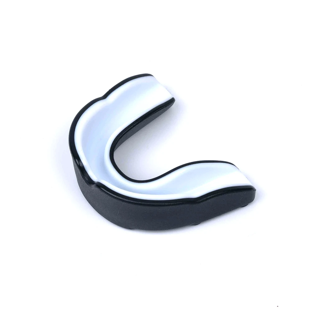MMA Mouth Guard with Case Martial Arts Training Equipment Mouthpiece Wrestling Mouthguard for Boxing, Muay Thai, Contact Sports