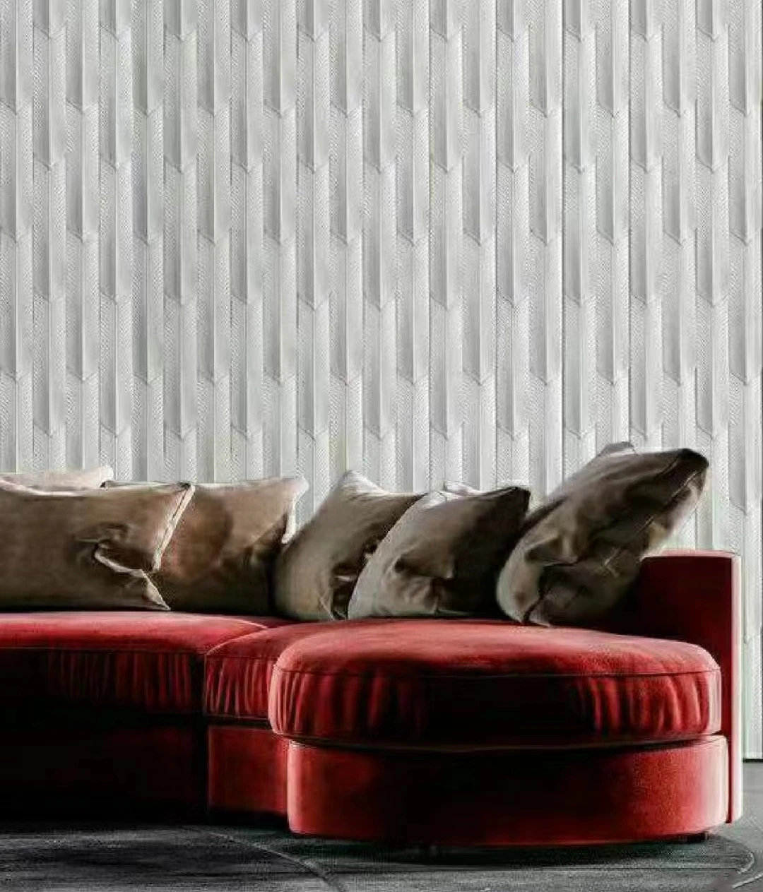 BAIJIN Exterior Interior Wall Decoration Polyurethane PU Feather Stone Best Price PU Stone Wall Panel Mould