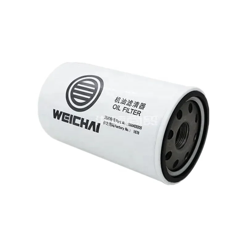 Truck Parts Shacman Weichai Engine Wd615 Truck Spare Parts 1000424655 1000428205 Oil Filter Element