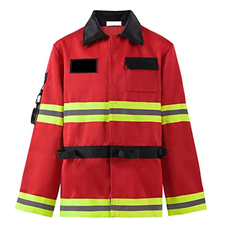 Fancy Dress Children Fireman Costume Role Play Set Cosplay Firefighter Costumes For Kids