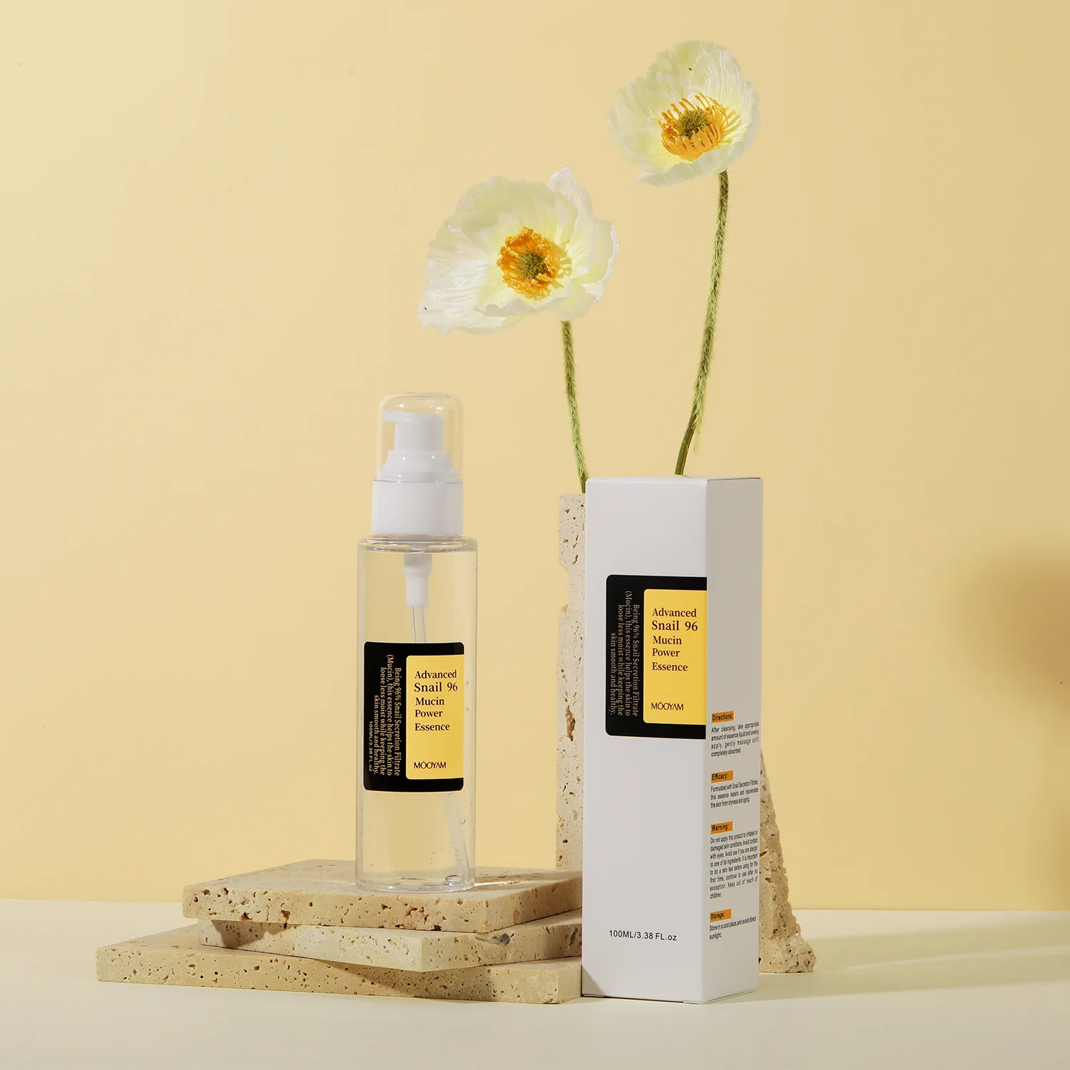 Advanced snail Essence original liquid moisturizing facial essence 100mL repair cochlea bovine essence wholesale price