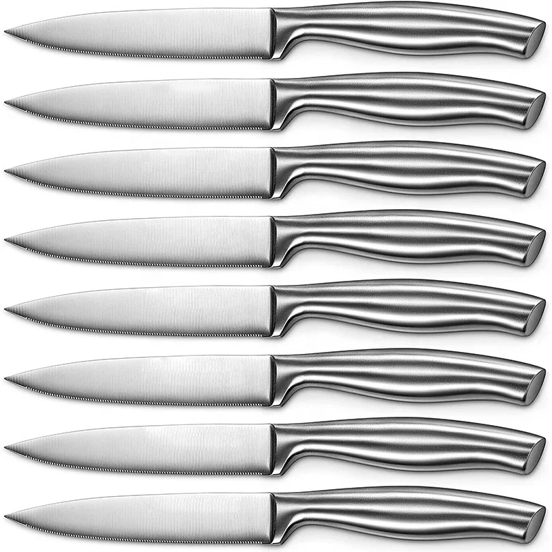 RUITAI Classical steak knife stainless steel cutting steak knife set with custom logo