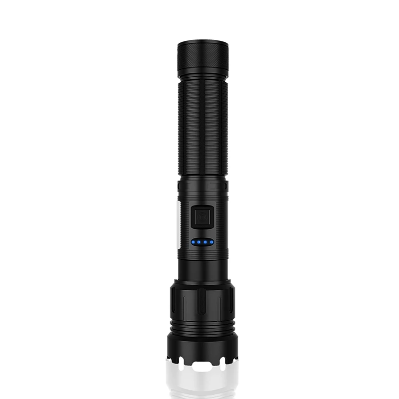XHP50 Zoomable  10000lum  LED Torch Flash Light, USB Rechargeable Waterproof Tactical Flashlight For self defense tourist flashl