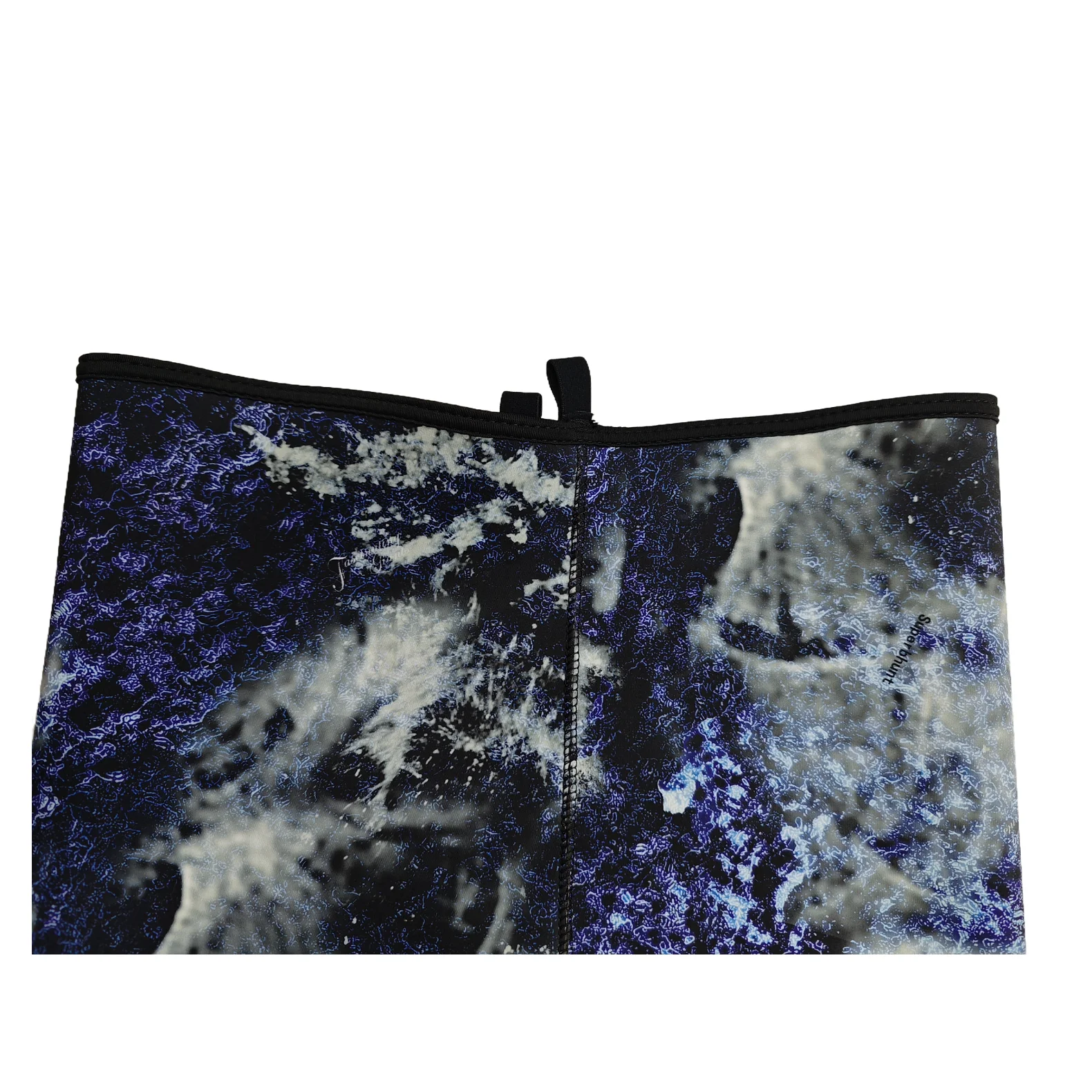 Yamamoto39 3mm blue camouflage neoprene 2 pieces waist trousers custom hooded surfing diving suit swimming spearfishing suit