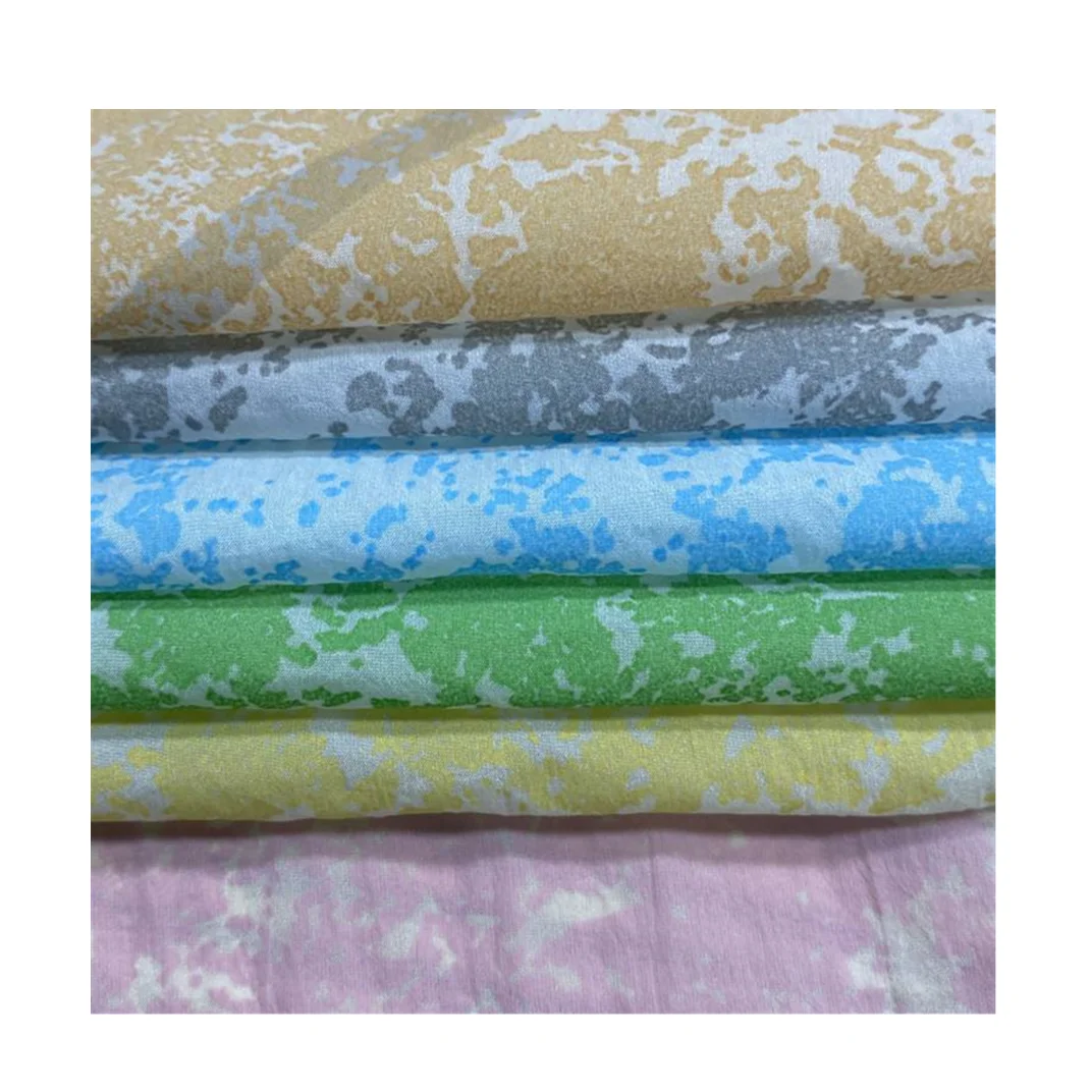 100% Nylon 380T Low Stretch Nylon Printed Pattern with Reflective Stripes