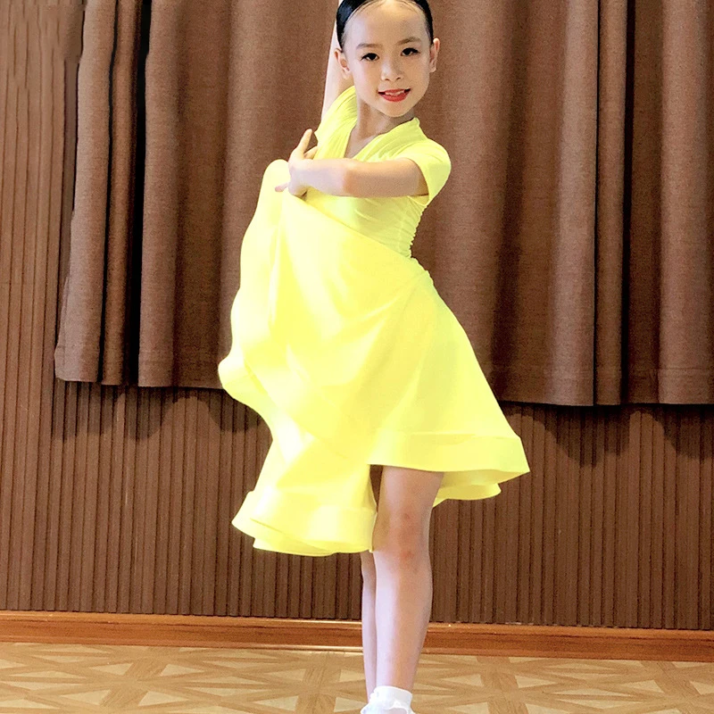 Girls Women Training Dancewear leotards gymnastics Dance Uniforms latin Dancing Dresses