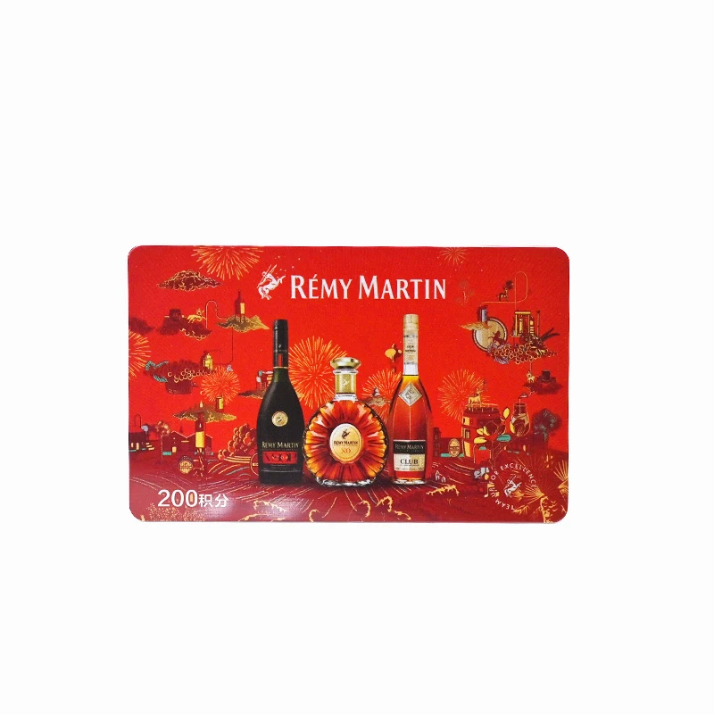 Customized Security Business Magnetic Stripe PVC Plastic Supermarket Membership Card Gift card VIP Loyalty Card