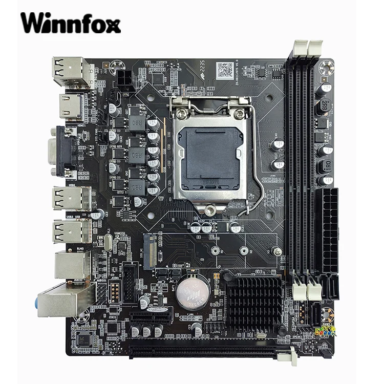 Winnfox поддержка OEM B75 материнская плата b75 ddr3 lga 1155 для материнской платы ПК