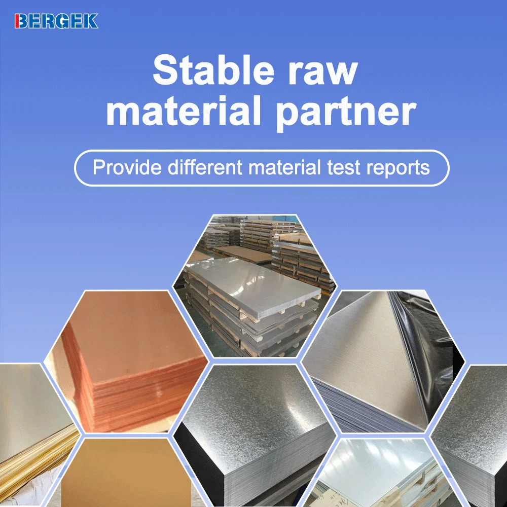 ISO 9001 Certified Sheet Metal Fabrication Factory  Custom Stainless Steel Aluminum Laser Cutting Bending Stamping Welding Parts