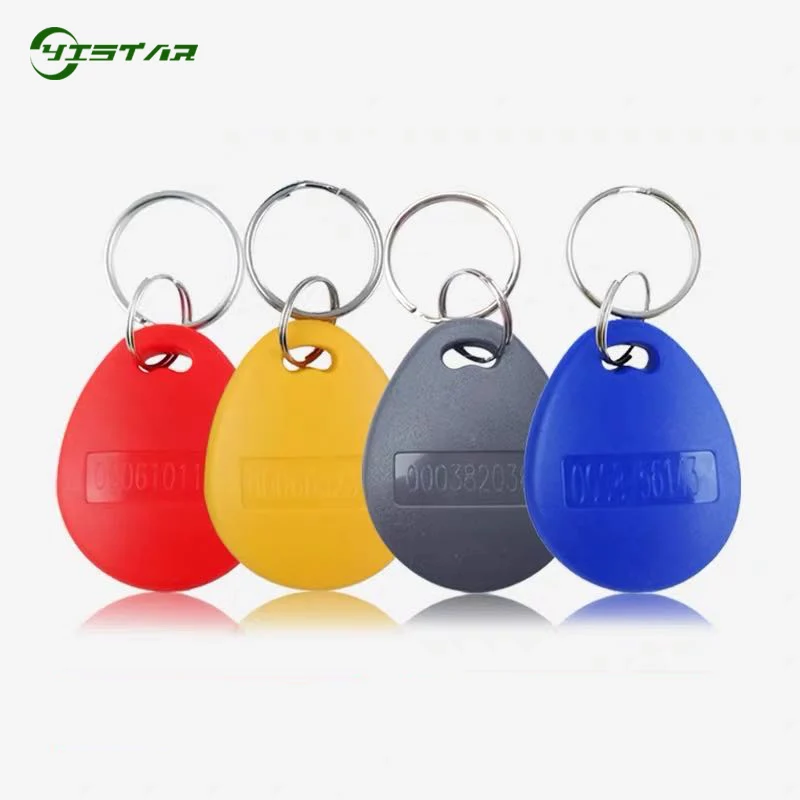 Smart Card EM-03-3 Keychain Proximity RFID Card 125Khz Keyfob TK4100 F1108 Chip High Speed Made In China RFID Tag