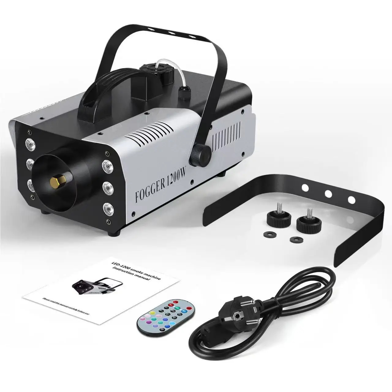 1200W Stage Light Fog Machine,Stage Light Smoke Haze Generator,Remote Controlled Stage Effect Equipment
