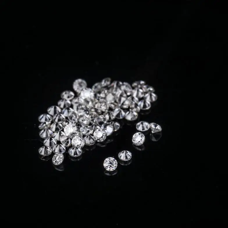 
hot sale round shape moissanite 0.5ct G color 5mm moissanite price per carat 