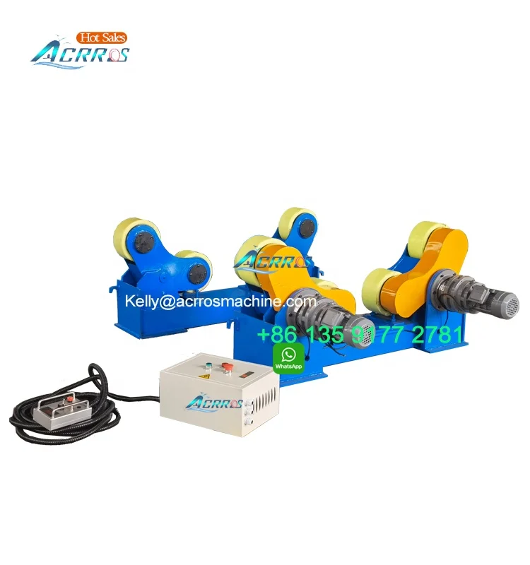 Capacity 10ton Self-Adjustable Welding Rotators For Pipe