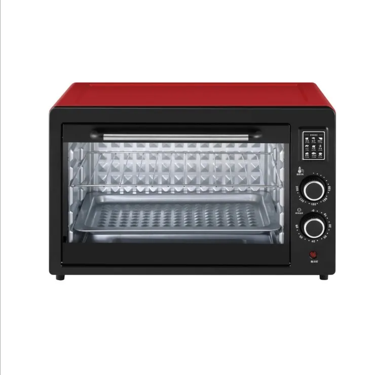 household Timer Control mini little portable Glass 12L 22L 48L Stainless Steel pizza baking oven toasters for Family Cooking