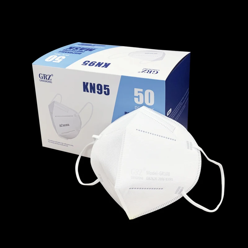 
CE Disposable Nonwoven KN95 Folding Half N 95 Face Mask for Self Use 