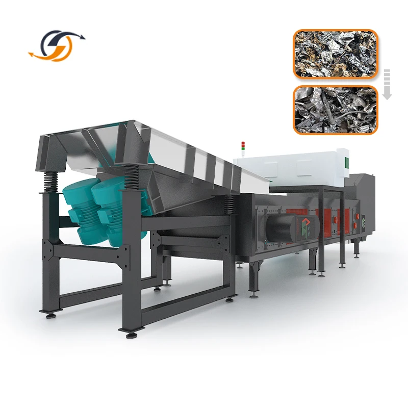 Metal Waste Recycling  Aluminum Recycling Machinery Waste Magnetic Separator Metal