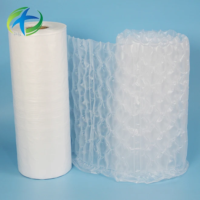 Air inflatable film packaging cushion bubble column roll wrap material 2024 New Model