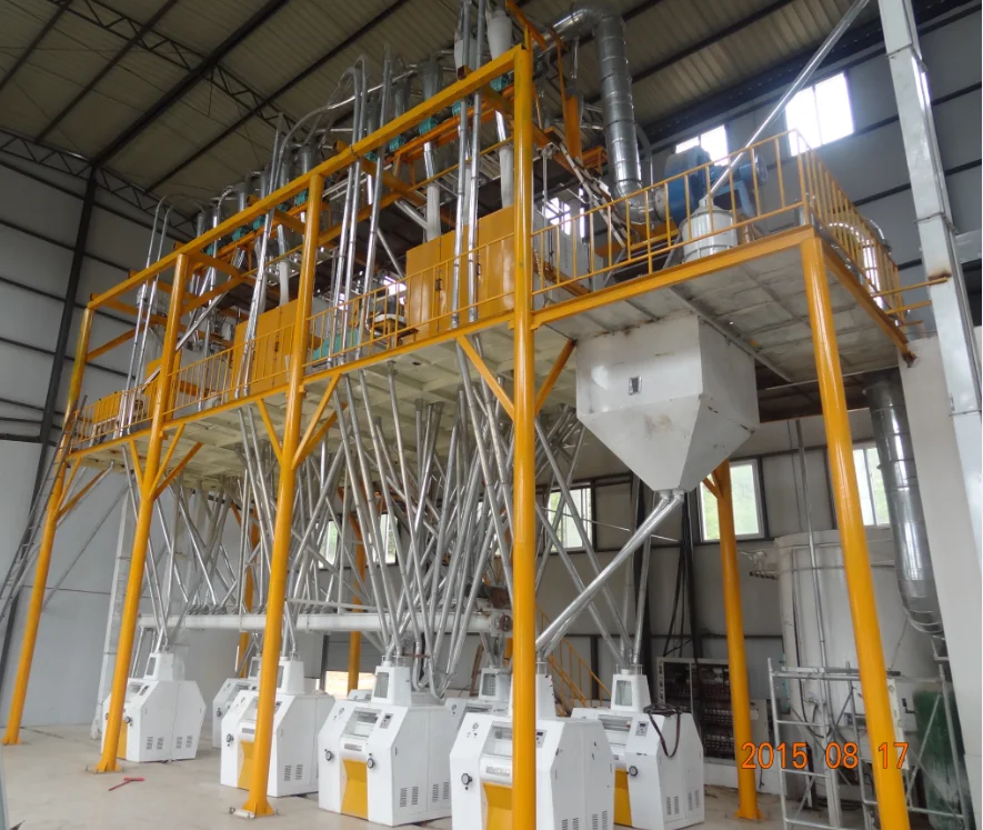 China made 75T wheat flour milling machine wheat mill plant wheat milling machinery