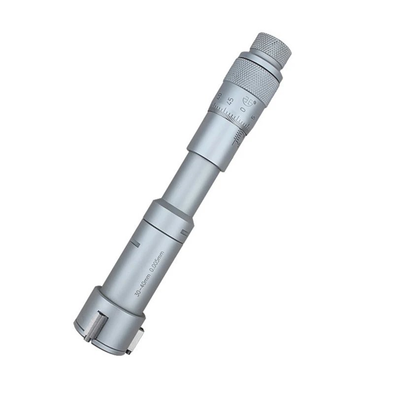 Оптовая продажа, микрометр, измерительные инструменты 20-200 мм, трехточечный внутренний микрометр