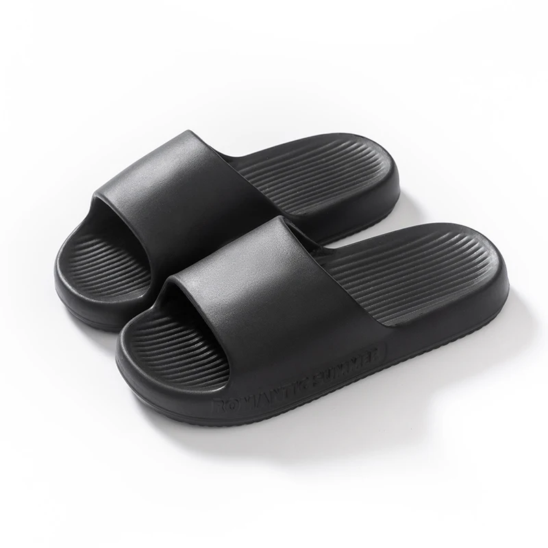 Slippers High Quality Hot Colorful EVA Pillow Soft Anti-Slip Thick Sole Unisex casual indoor slipper.