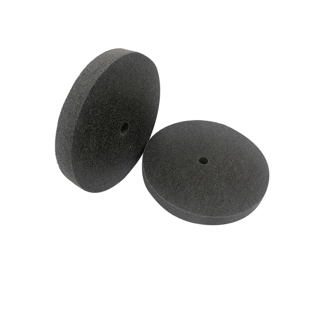 Fiber Flat Debur Abrasive Buffing Disc Nylon Fiber Polishing Wheel Factory Direct Sales