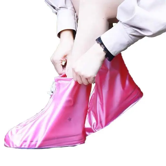 pvc clear durable rain shoes rain boots