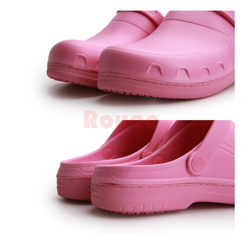 kitchen work shoes for Men Rain Boots Waterproof Shoes Flat Clogs Garden Kitchen Shoe kitchen chef boots  size 45