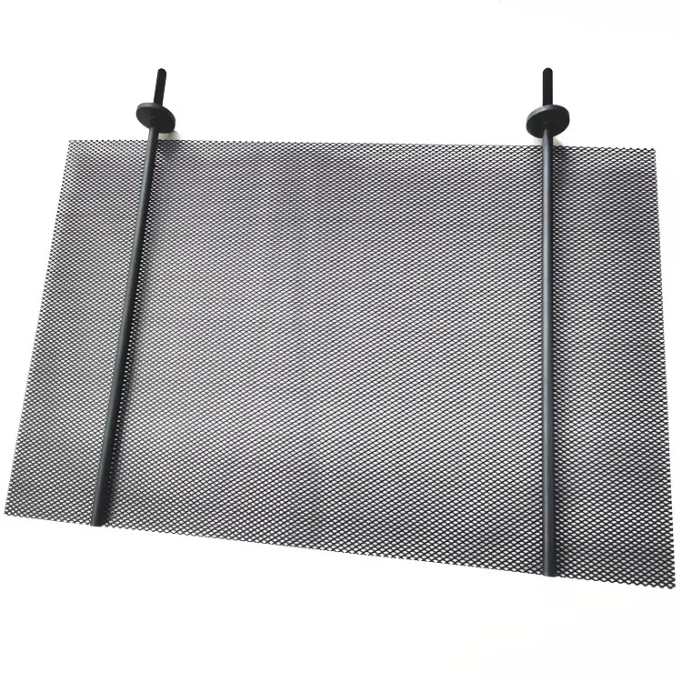Mixed Ru-Ir-Ti oxide coated titanium anode for chlorine generator