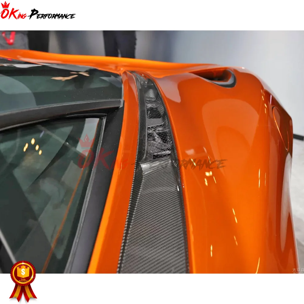 Dry Carbon Fiber Aero Bridge Vent For Mclaren 720S Body Kit