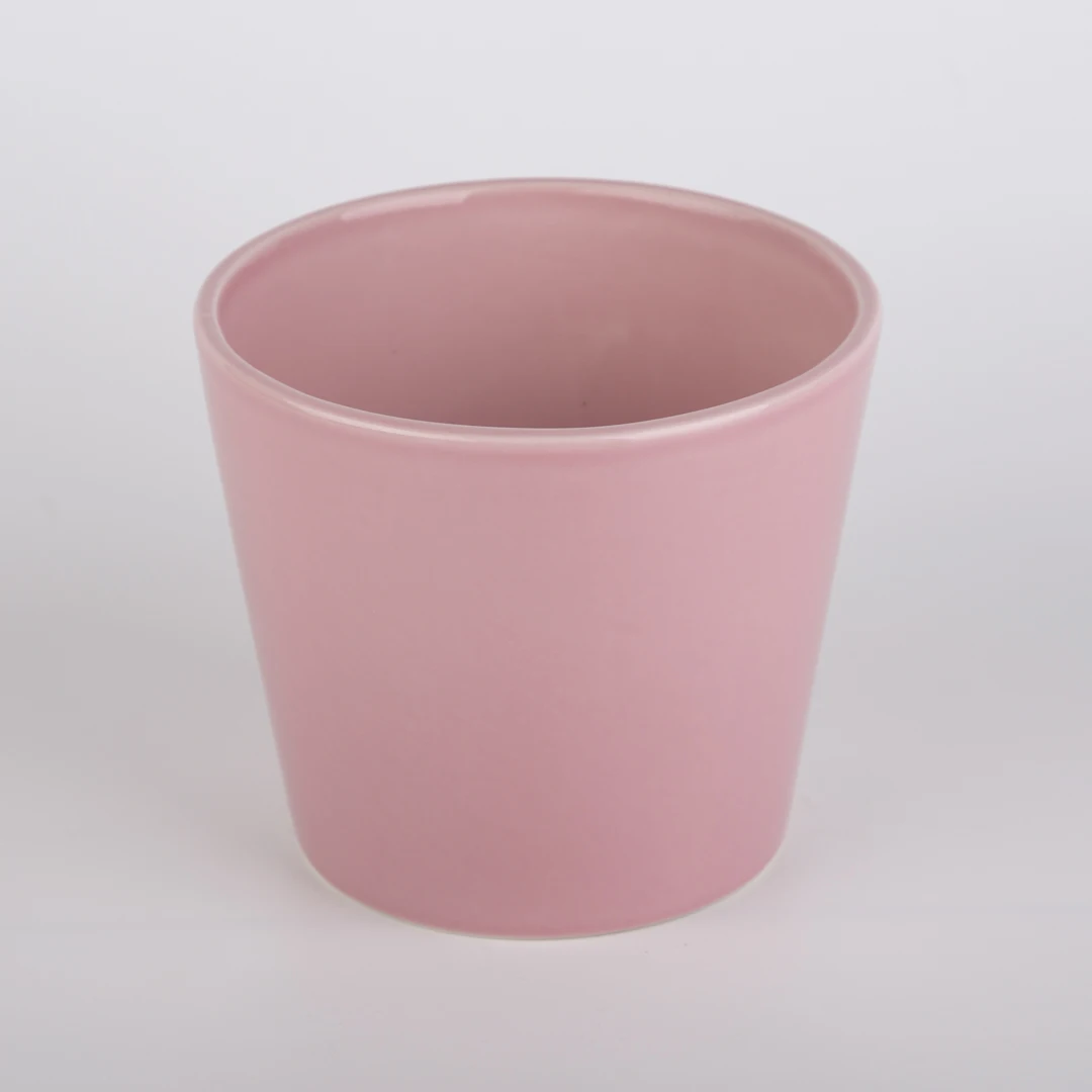 
Wholesale hot sale cheap price colorful round glazed custom ceramic planters flower pot for home garden 