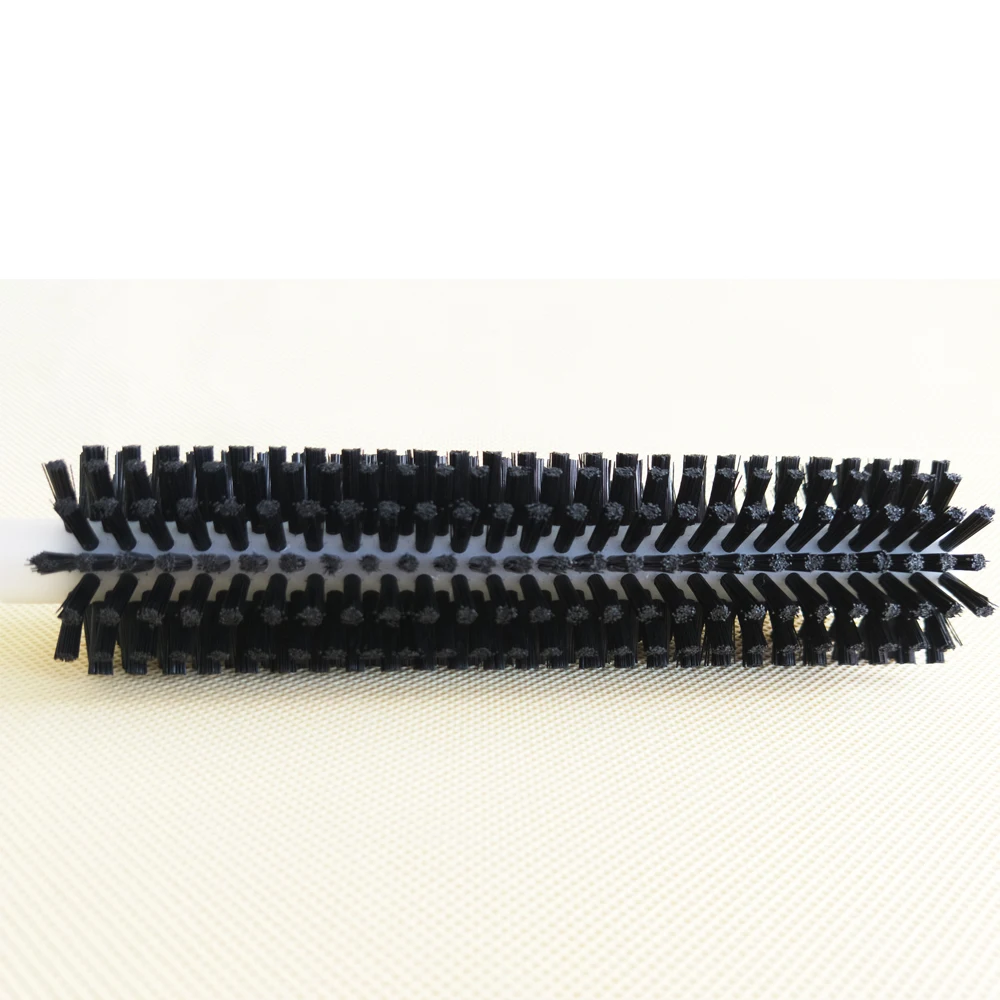 China Green PP Body of  Black Nylon Stainless Steel Industrial Brush