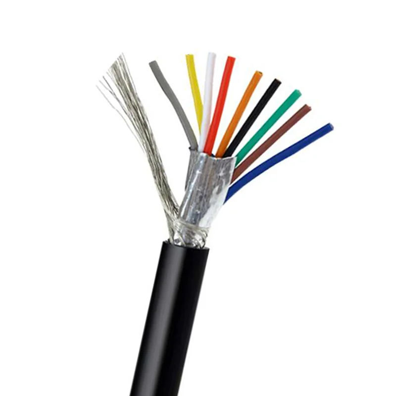 UL2851 Awm многоядерный медный провод 20AWG ПВХ Куртка 3 ядра 4 электрический экранированный кабель