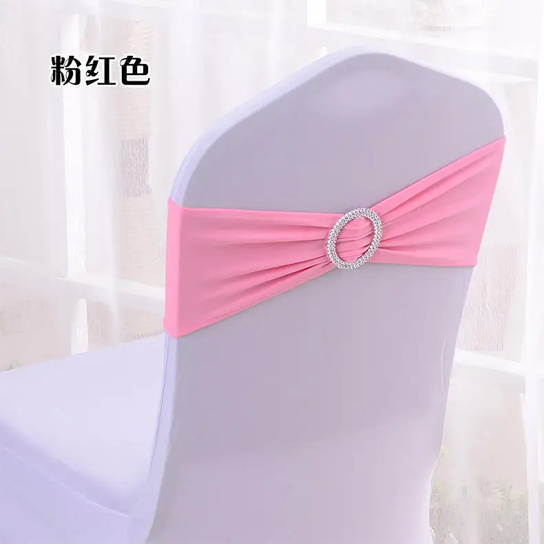 Spandex Sash Wedding Chair Band Stretch For Chair Covers Decoration
