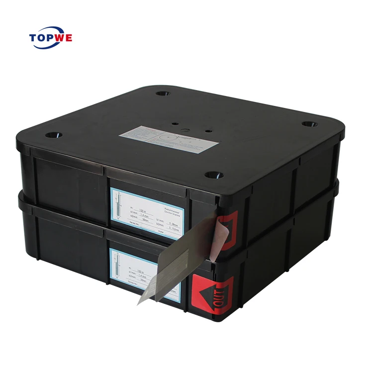 High Speed Printing Steel Scraper German Raw Material Doctor Ink Blade