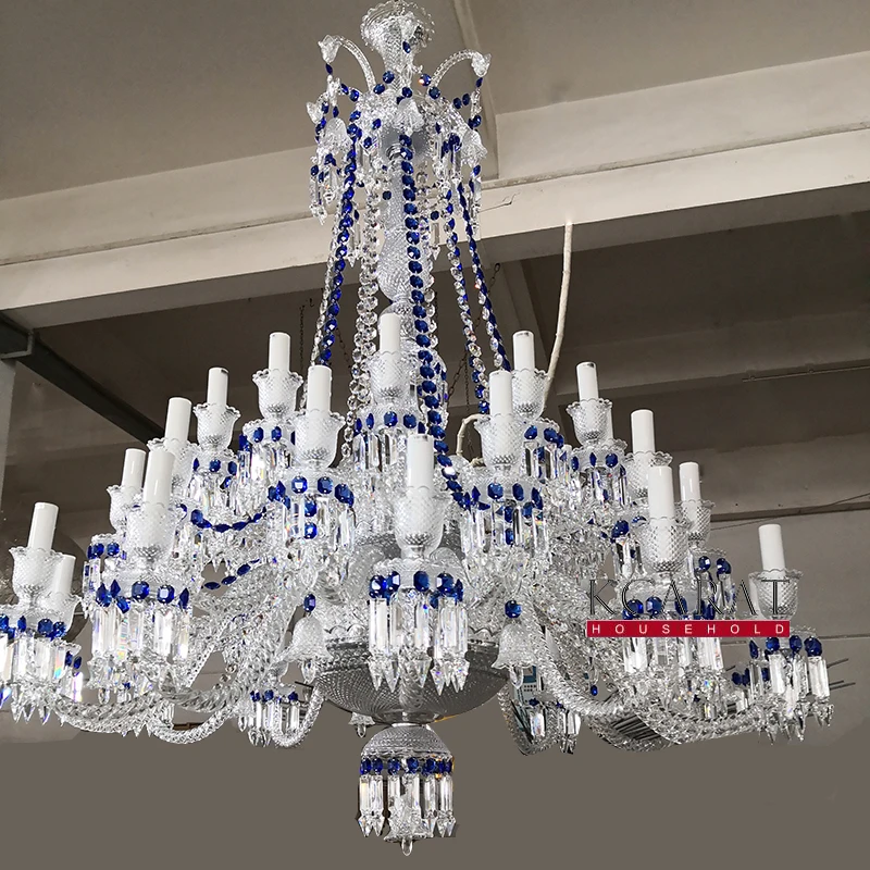 36 lamps Luxury  Chandelier crystal chandelier French style  Indoor Decorative chandelier  LED Light for hotel