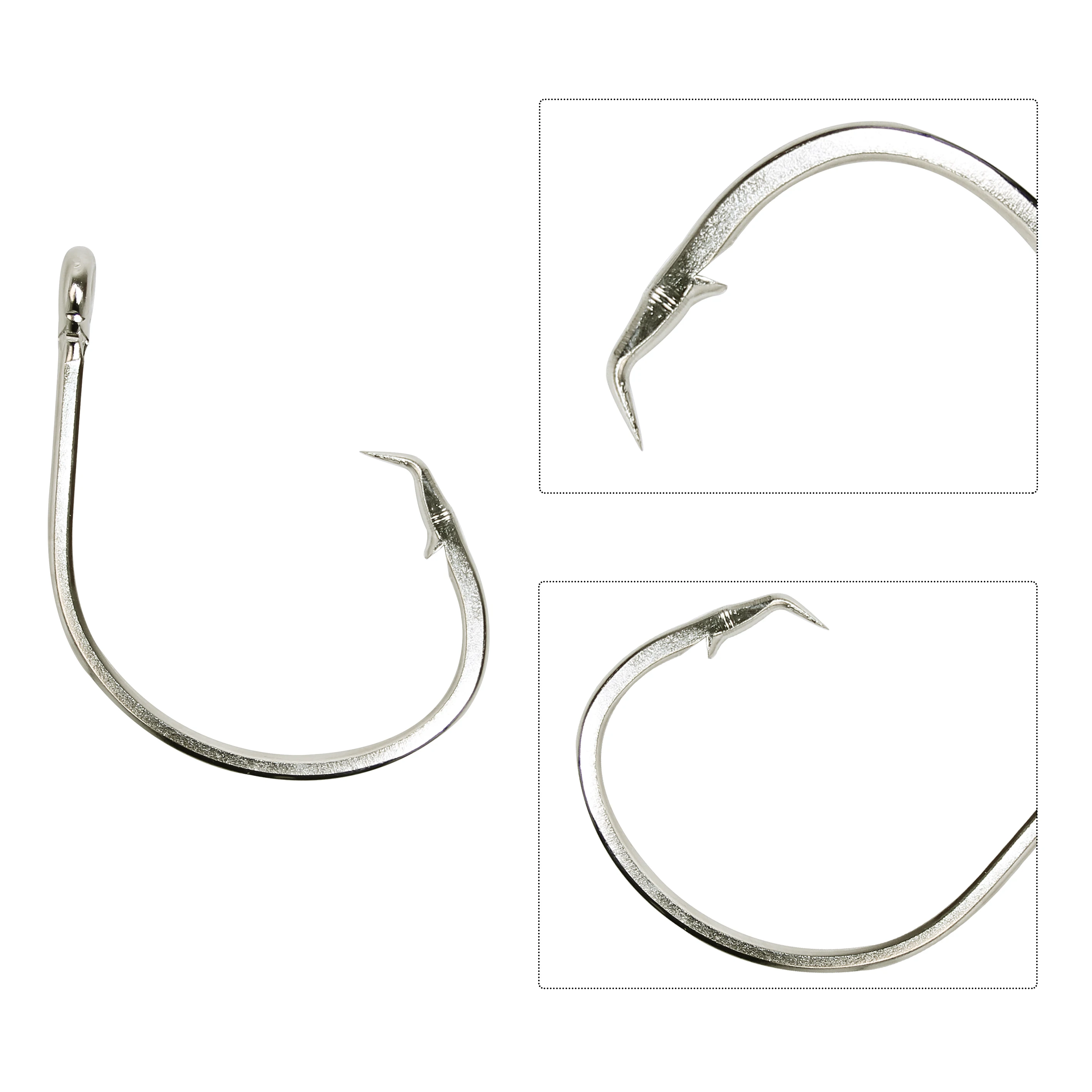 39960 Stainless Steel Fishing Hook Tuna Circle Bait Fishing Hook Big Game Bait Fishook