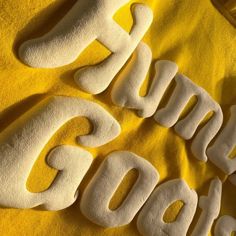 Custom 3d Puff Print Logo Wholesale 500 Gsm Cropped Hgh Quality Heavyweight Oversized Hoodie