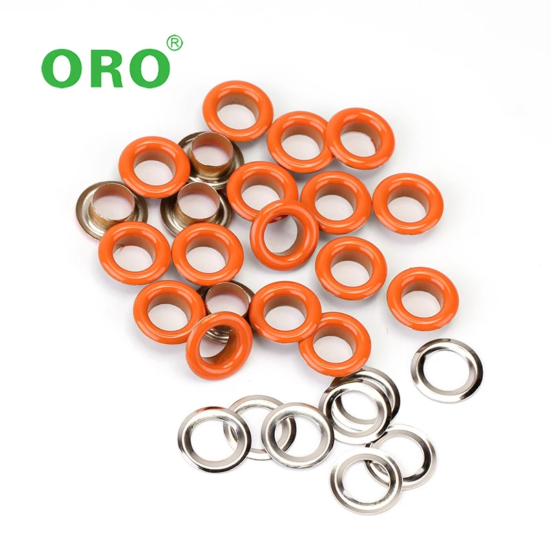 Factory Garment Eyelets Shoe Clothing Colored Metal Grommets Colored Eyelet Eyelet Ring Curtain for Garment