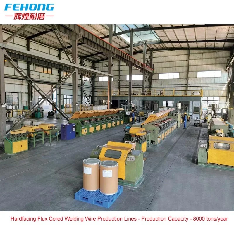 FEHONG Factory Direct 1.6mm 2.8mm Wear Resistant Hardfacing Flux Cored Welding Wire