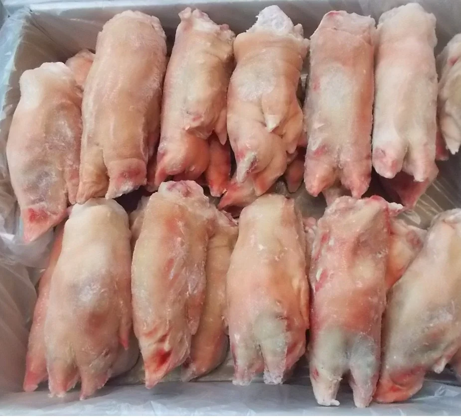 frozen pork feet A-grade, Frozen pig front foot A-grade, pork foot A-grade